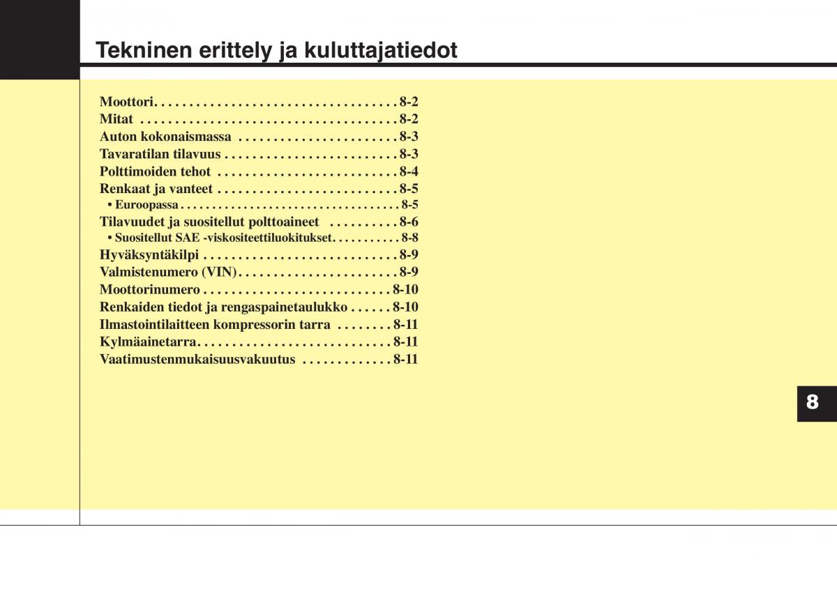 KIA Soul II 2 omistajan kasikirja / page 585