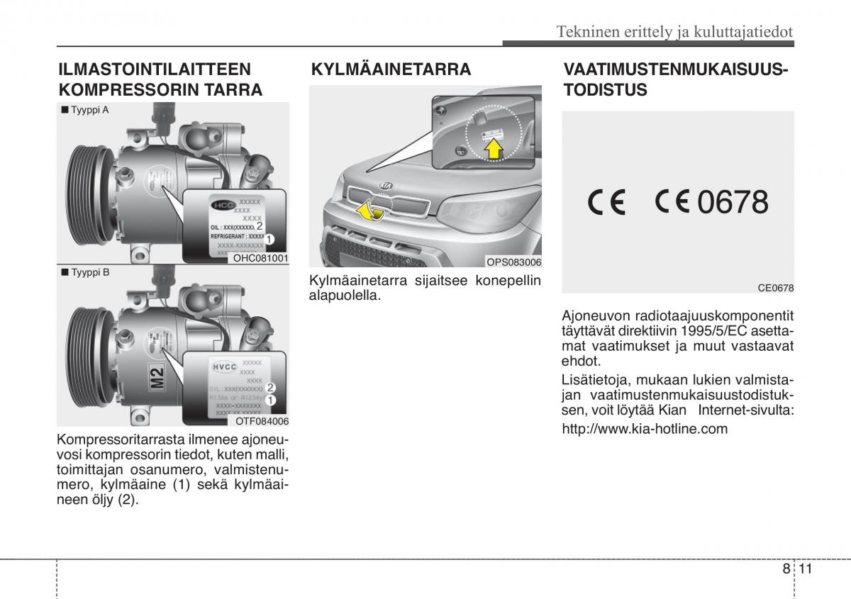 KIA Soul II 2 omistajan kasikirja / page 595