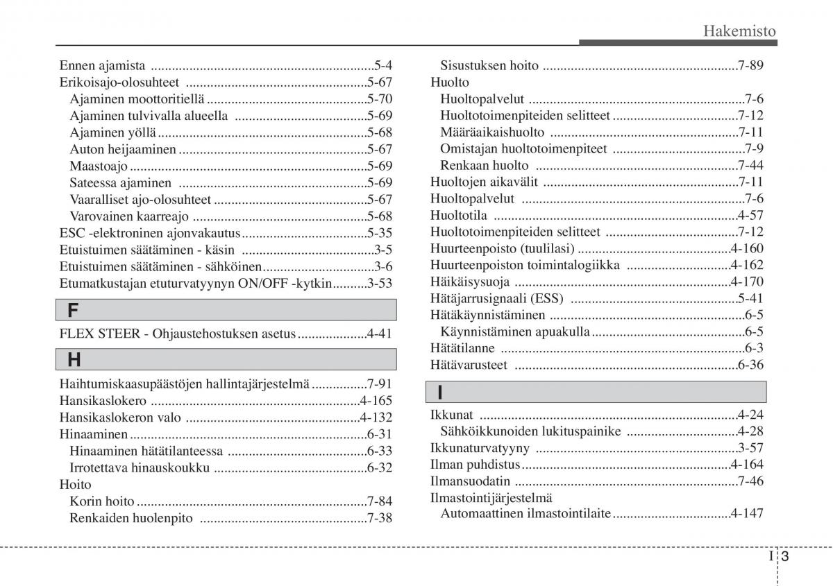 KIA Soul II 2 omistajan kasikirja / page 598