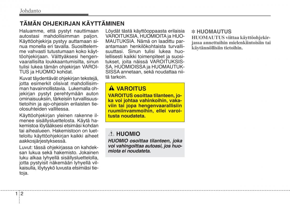 KIA Soul II 2 omistajan kasikirja / page 6