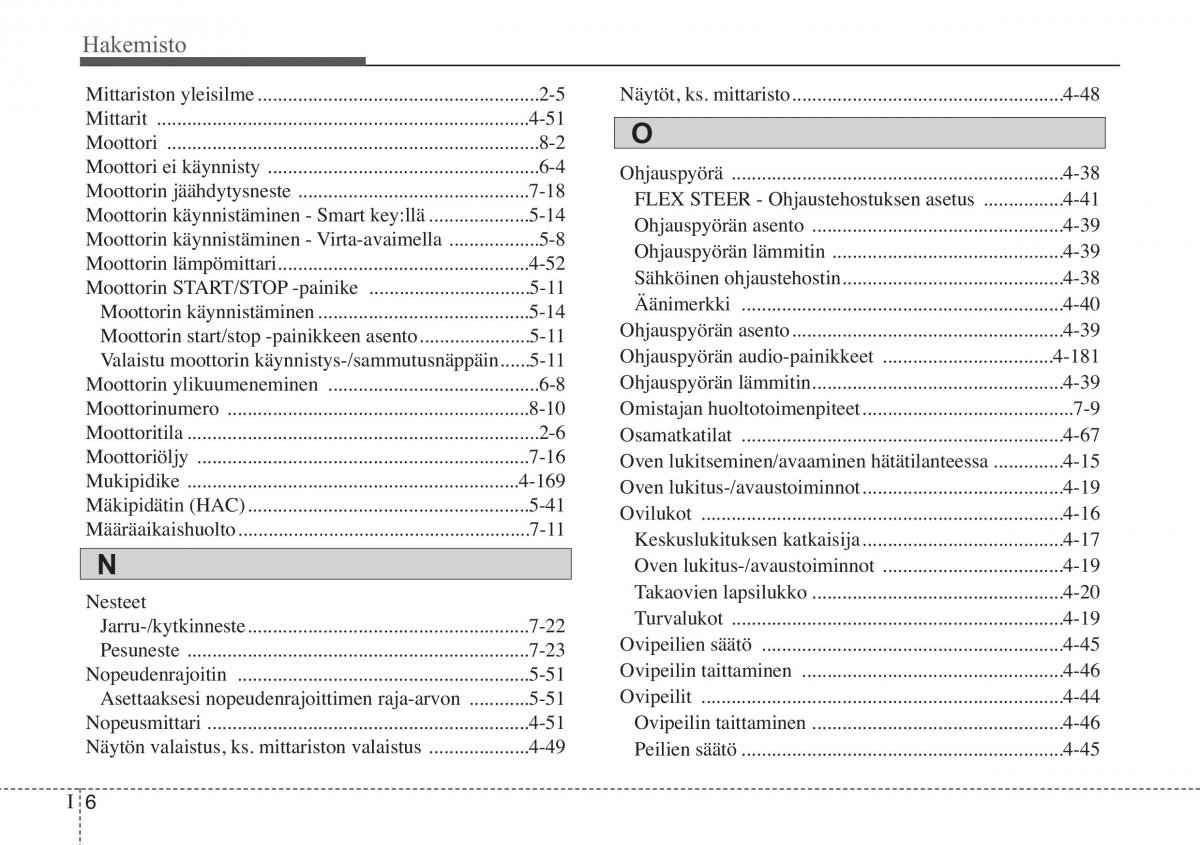 KIA Soul II 2 omistajan kasikirja / page 601