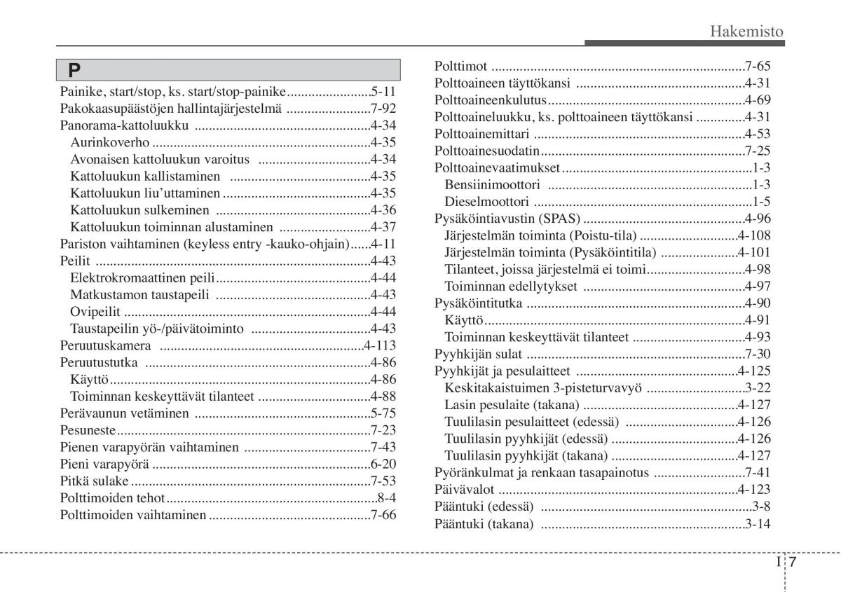 KIA Soul II 2 omistajan kasikirja / page 602