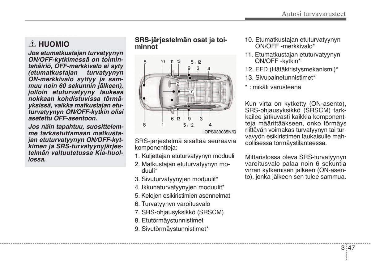 KIA Soul II 2 omistajan kasikirja / page 65