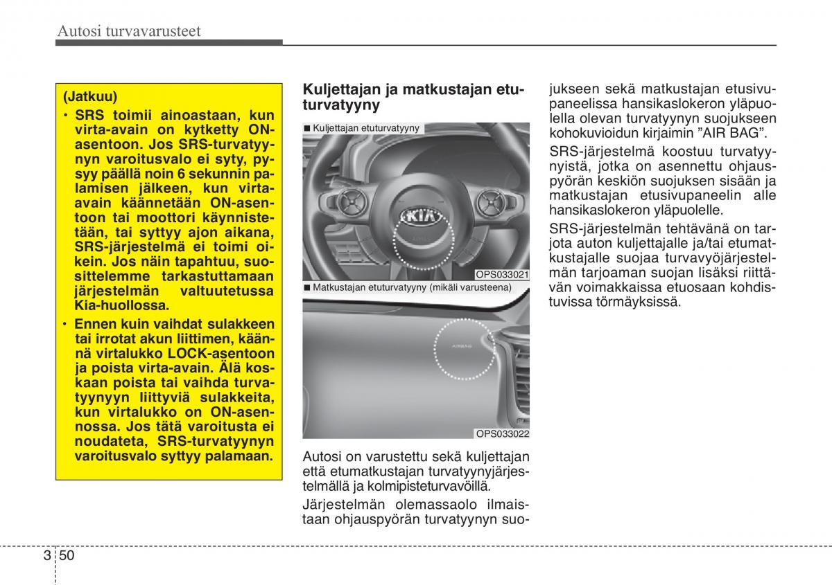 KIA Soul II 2 omistajan kasikirja / page 68