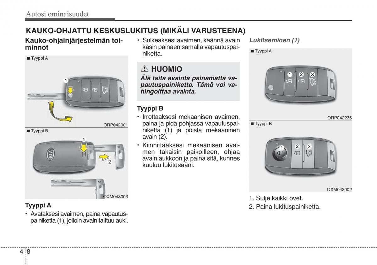 KIA Soul II 2 omistajan kasikirja / page 91