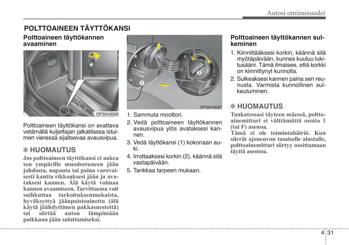 KIA Soul II 2 omistajan kasikirja / page 114