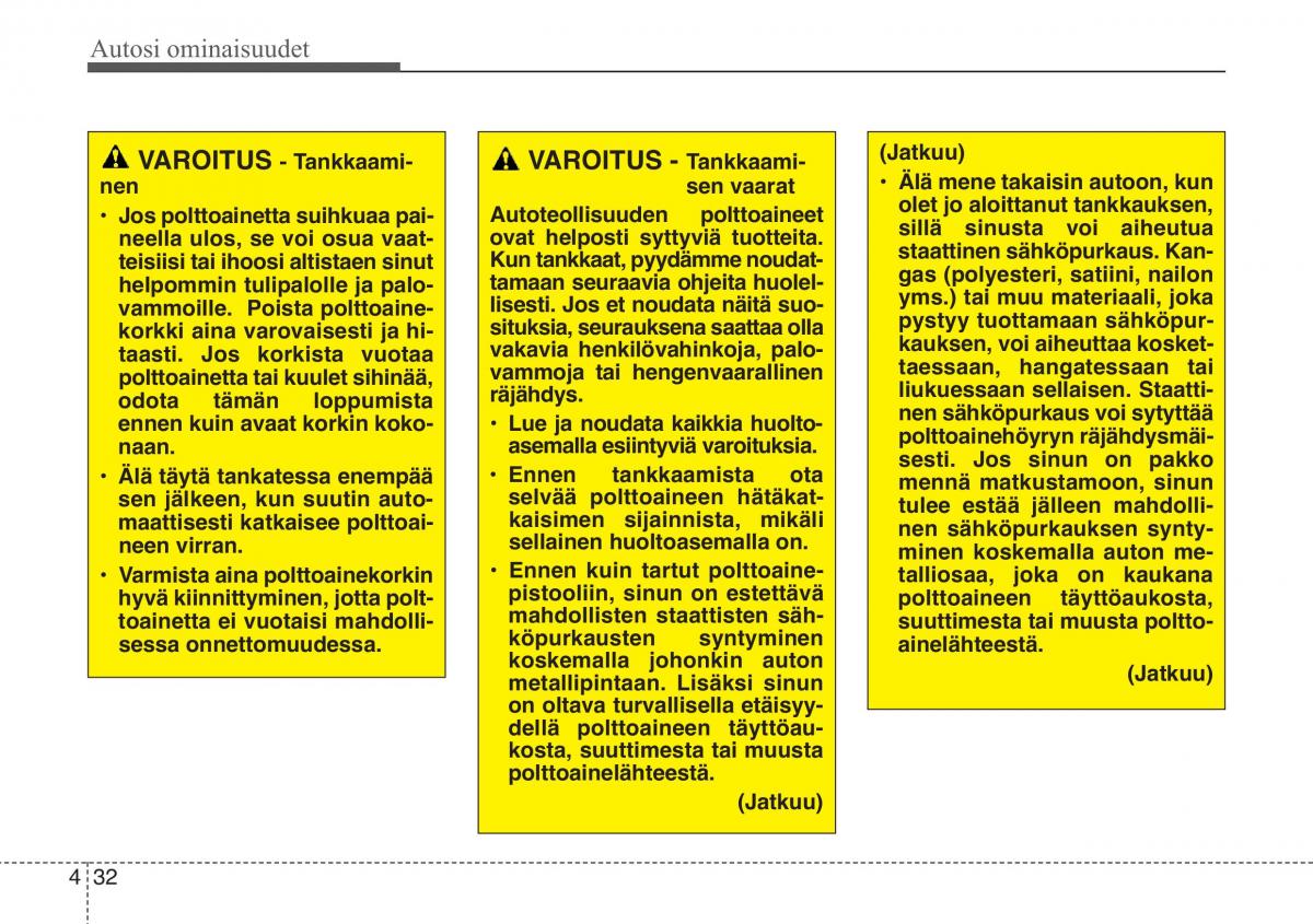 KIA Soul II 2 omistajan kasikirja / page 115