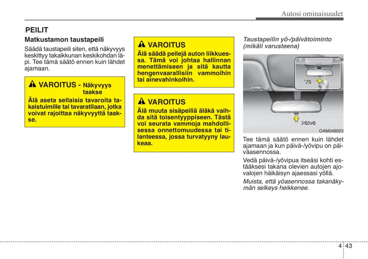 KIA Soul II 2 omistajan kasikirja / page 126