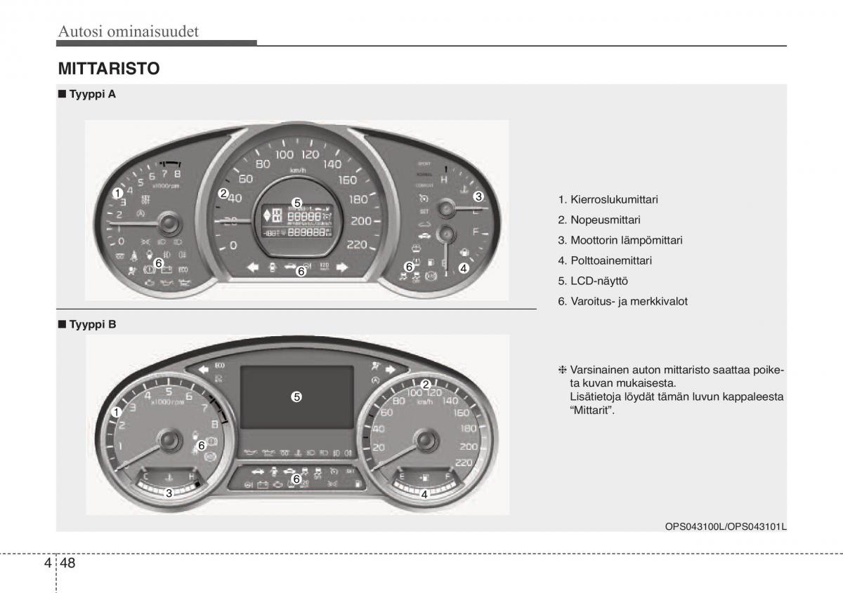 KIA Soul II 2 omistajan kasikirja / page 131