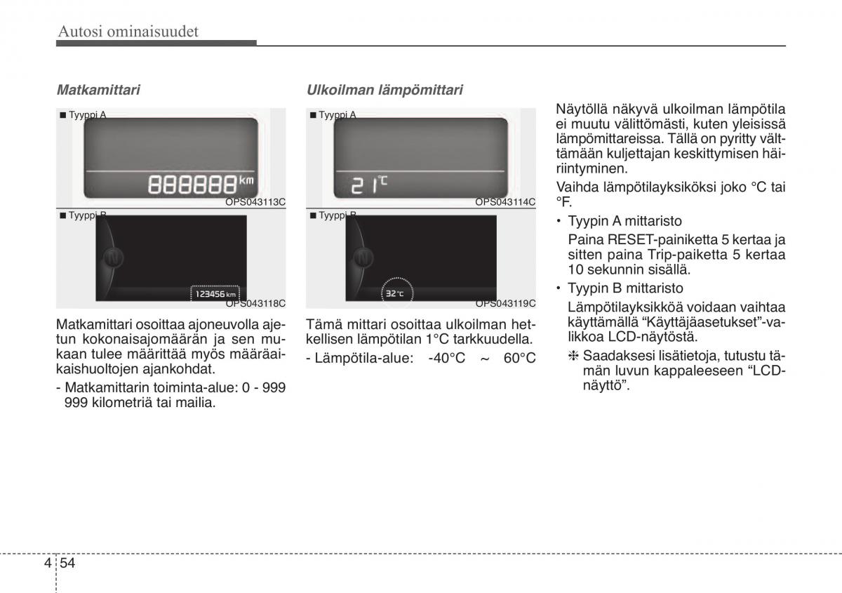 KIA Soul II 2 omistajan kasikirja / page 137