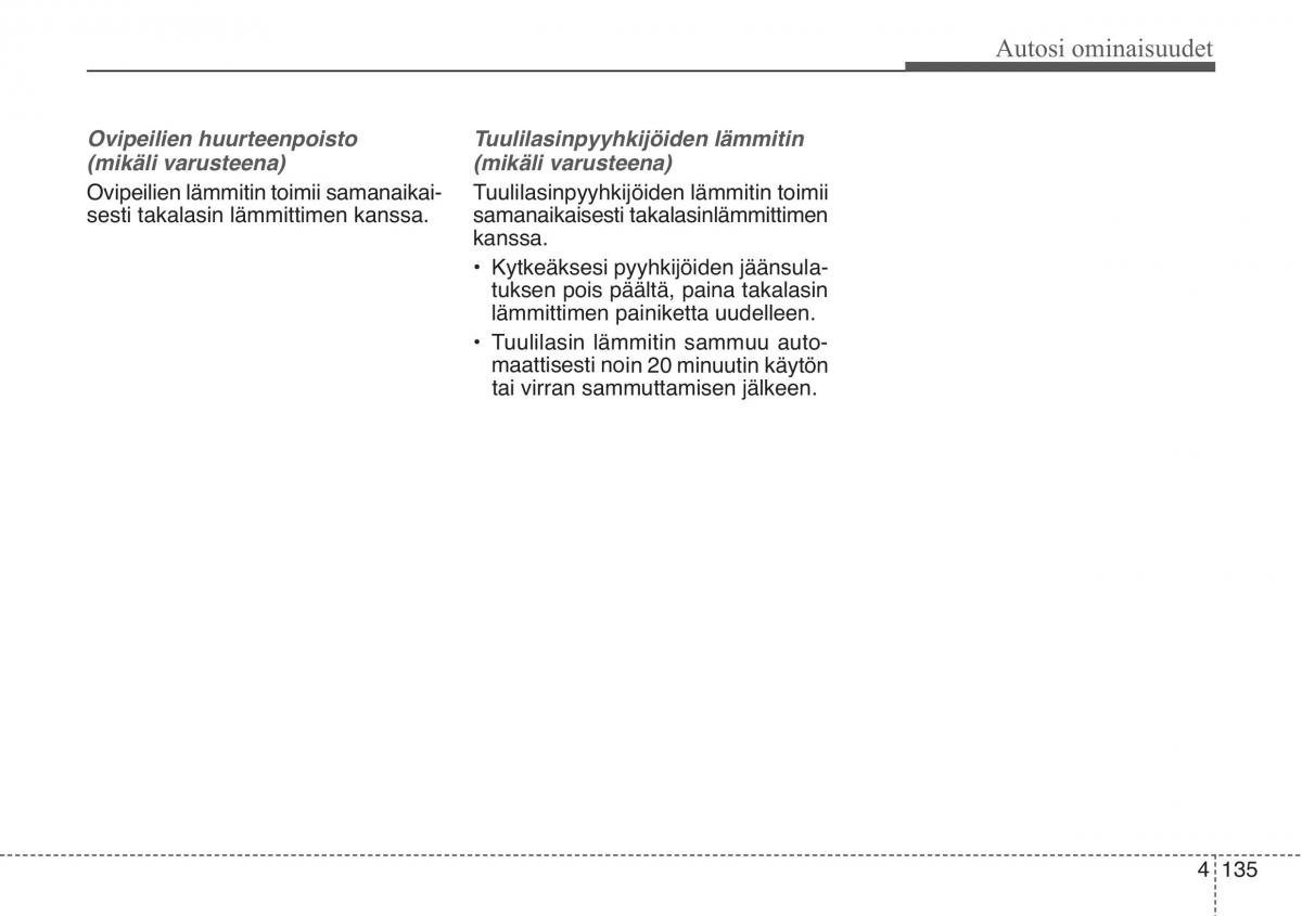 KIA Soul II 2 omistajan kasikirja / page 218