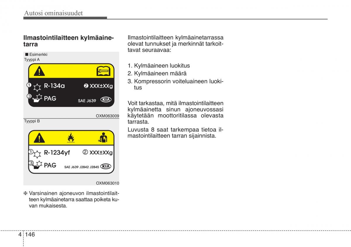 KIA Soul II 2 omistajan kasikirja / page 229