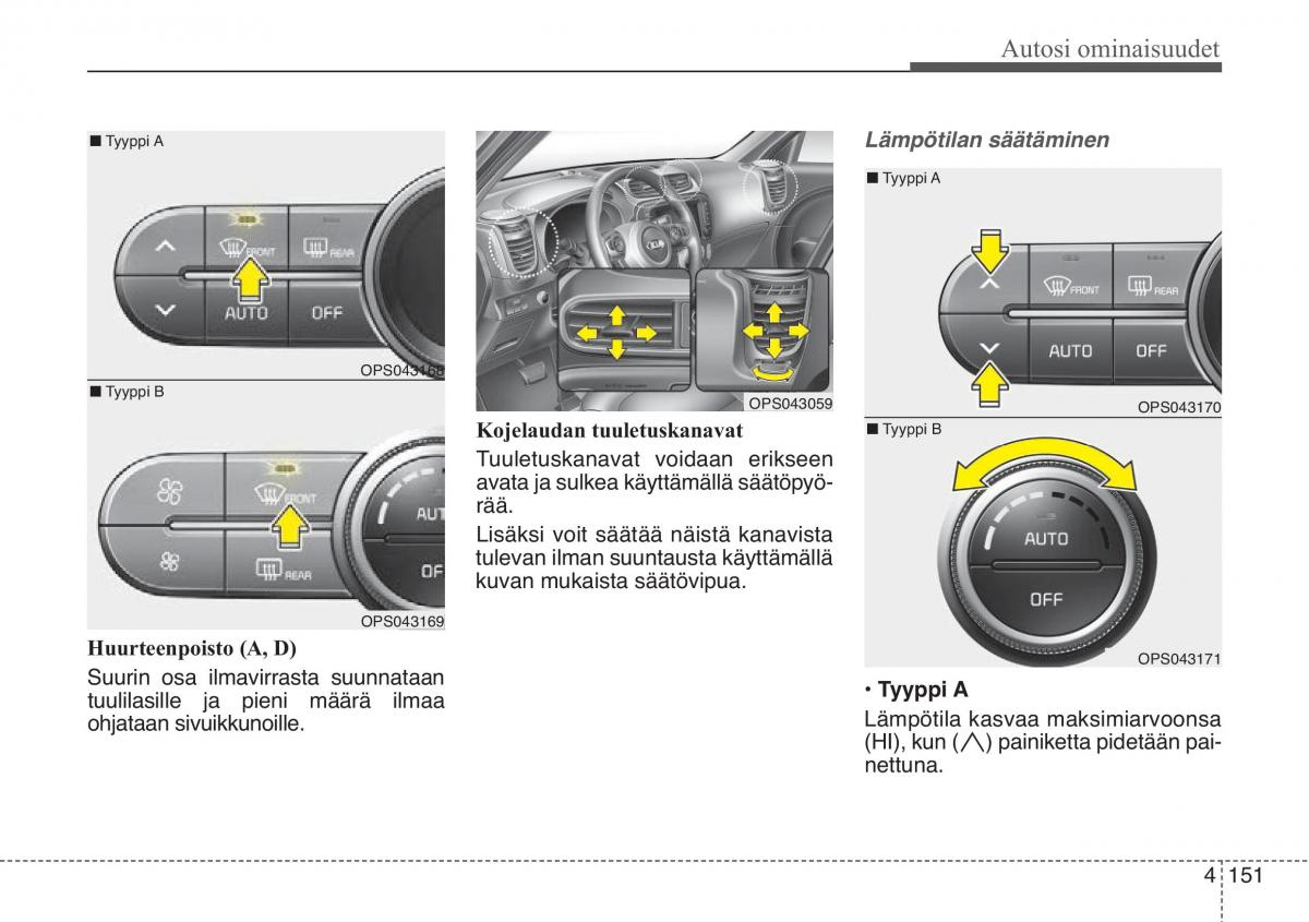 KIA Soul II 2 omistajan kasikirja / page 234