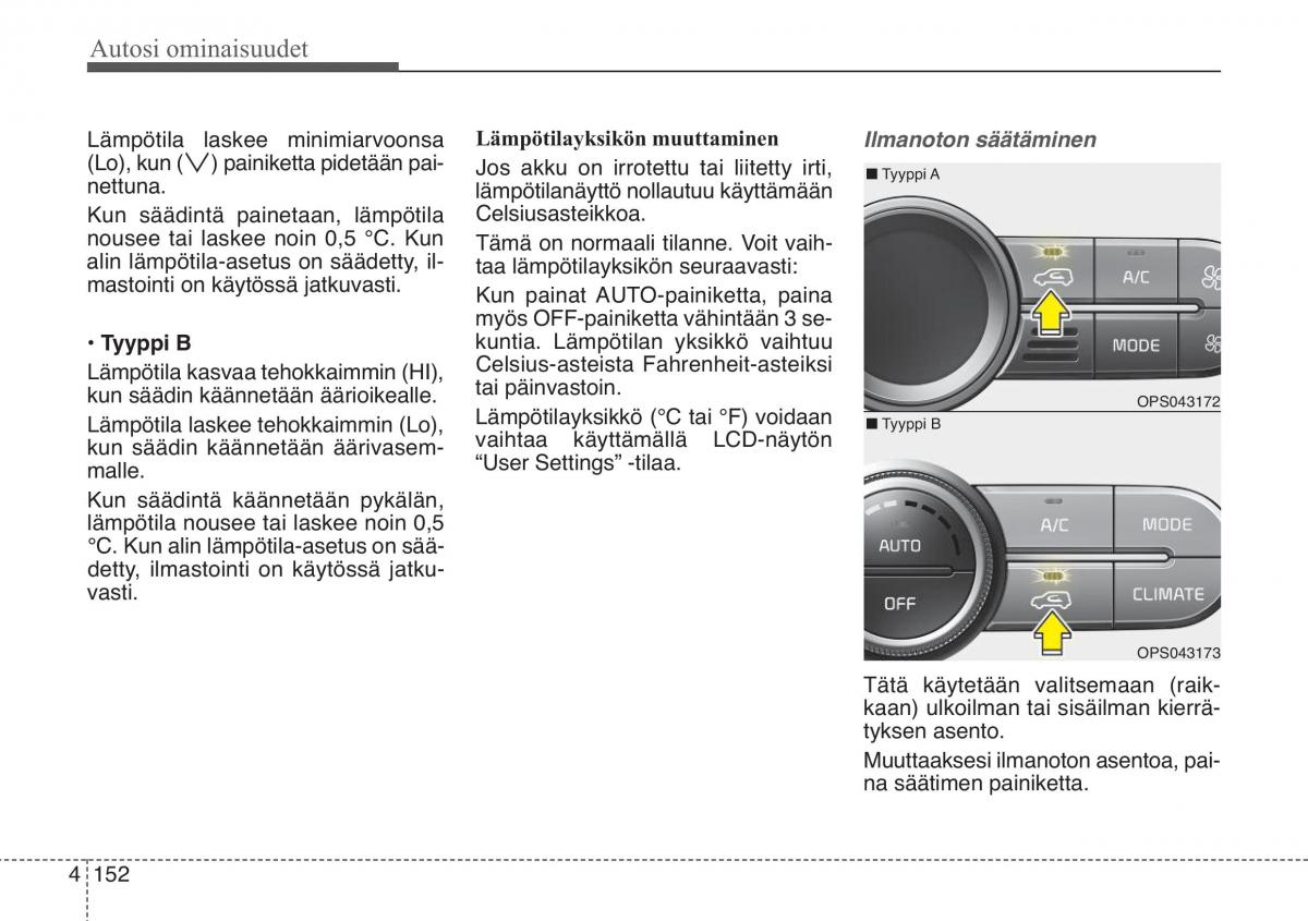 KIA Soul II 2 omistajan kasikirja / page 235