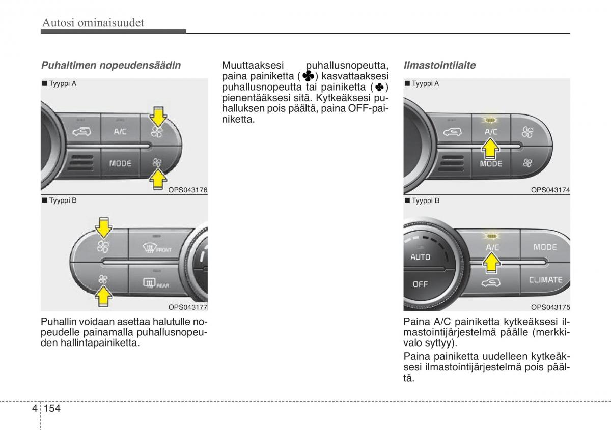 KIA Soul II 2 omistajan kasikirja / page 237