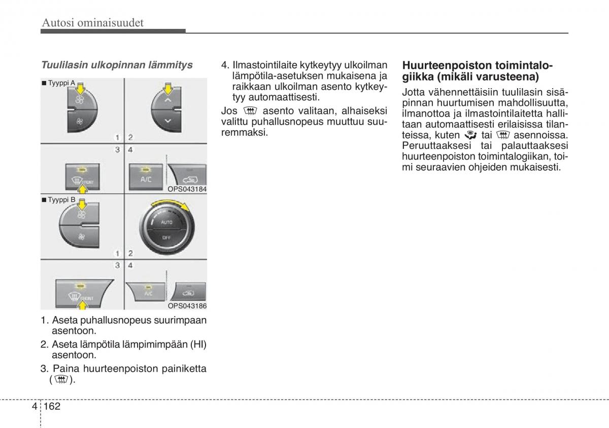 KIA Soul II 2 omistajan kasikirja / page 245