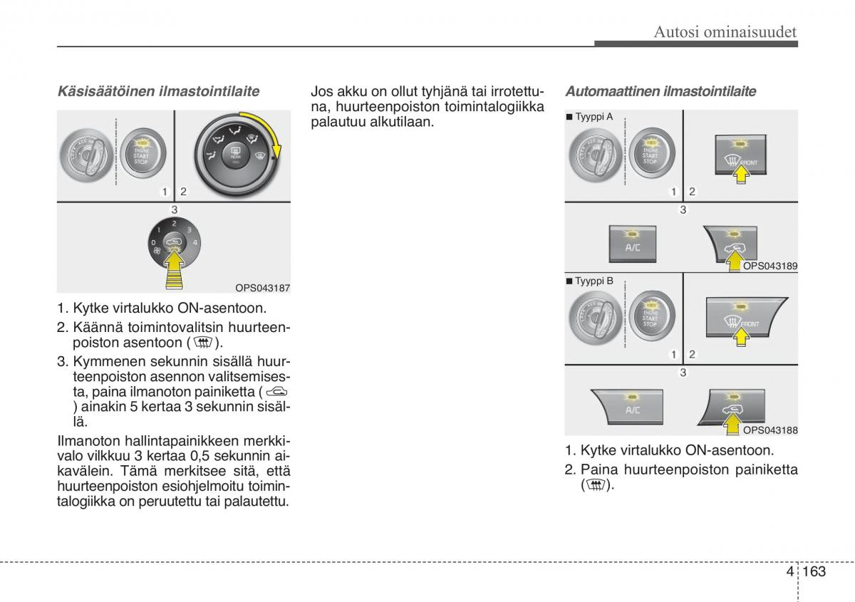 KIA Soul II 2 omistajan kasikirja / page 246