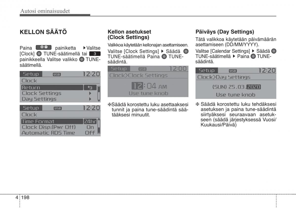 KIA Soul II 2 omistajan kasikirja / page 281