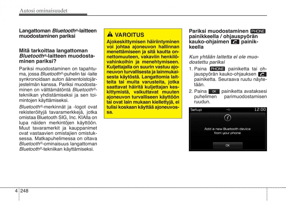 KIA Soul II 2 omistajan kasikirja / page 331