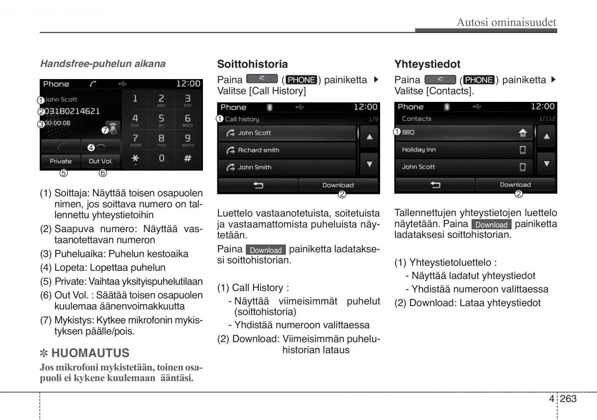 KIA Soul II 2 omistajan kasikirja / page 346