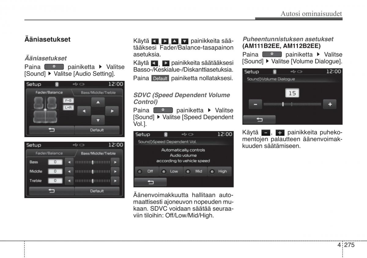 KIA Soul II 2 omistajan kasikirja / page 358