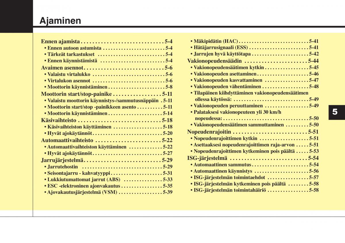 KIA Soul II 2 omistajan kasikirja / page 369