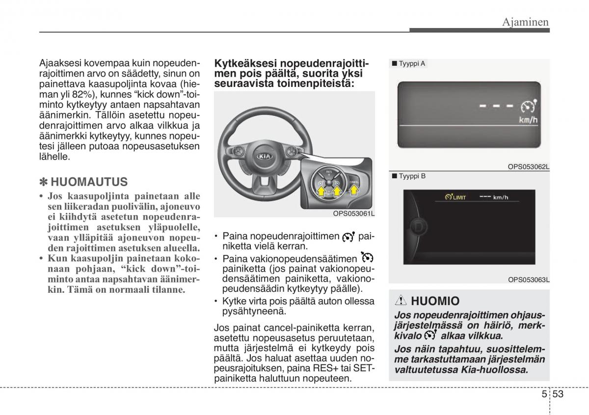 KIA Soul II 2 omistajan kasikirja / page 421