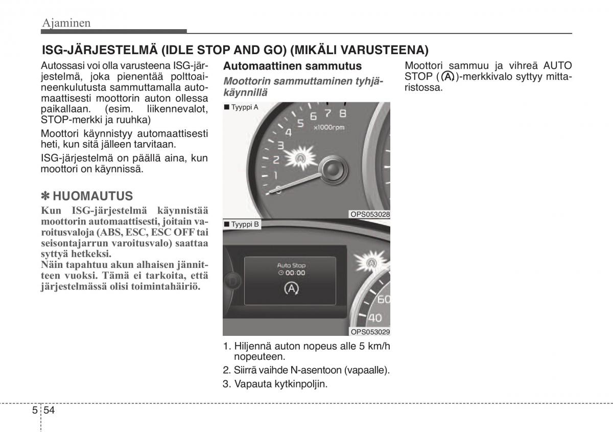 KIA Soul II 2 omistajan kasikirja / page 422