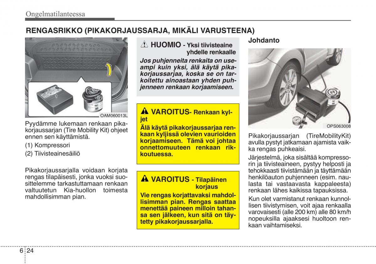 KIA Soul II 2 omistajan kasikirja / page 478