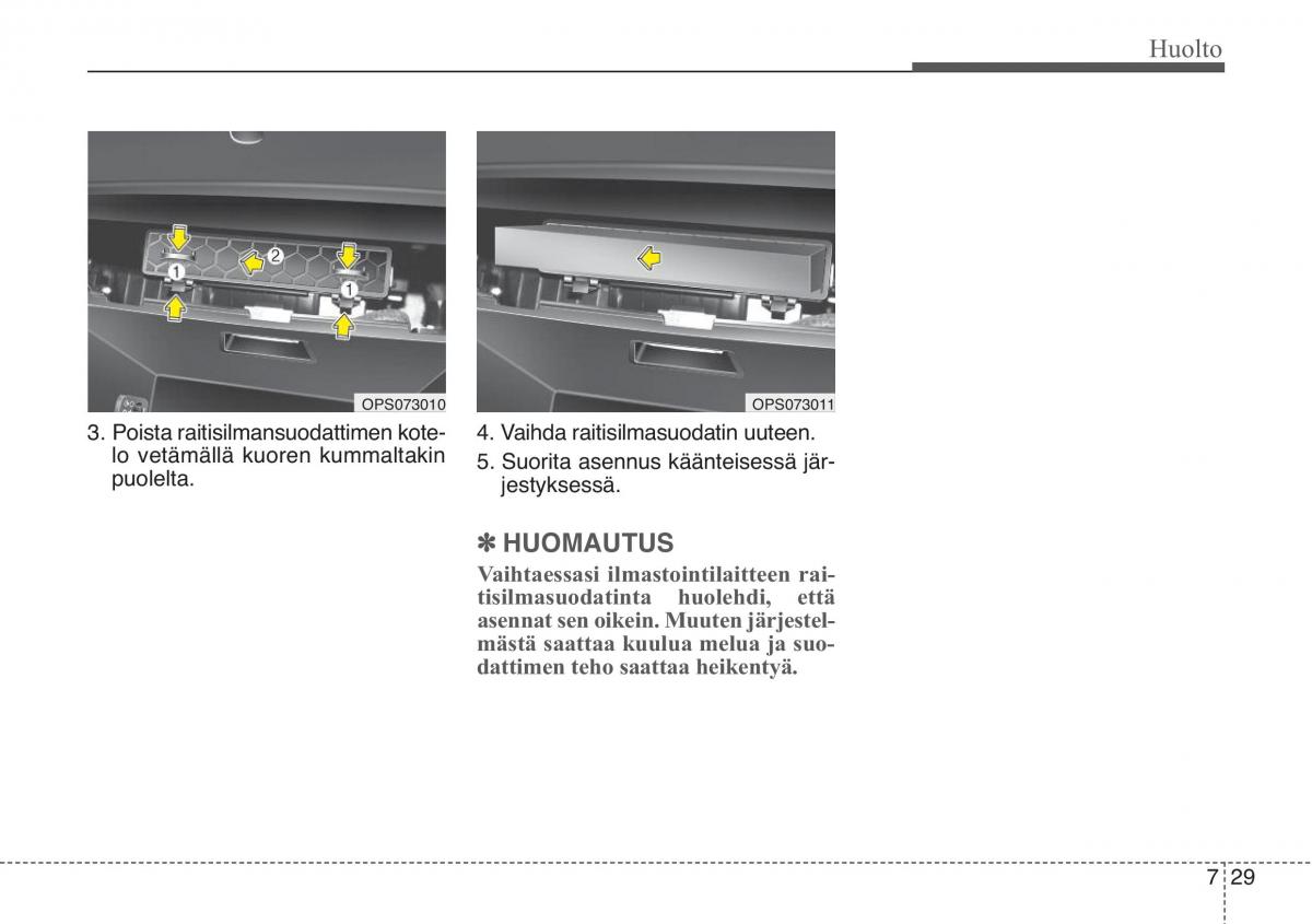 KIA Soul II 2 omistajan kasikirja / page 519