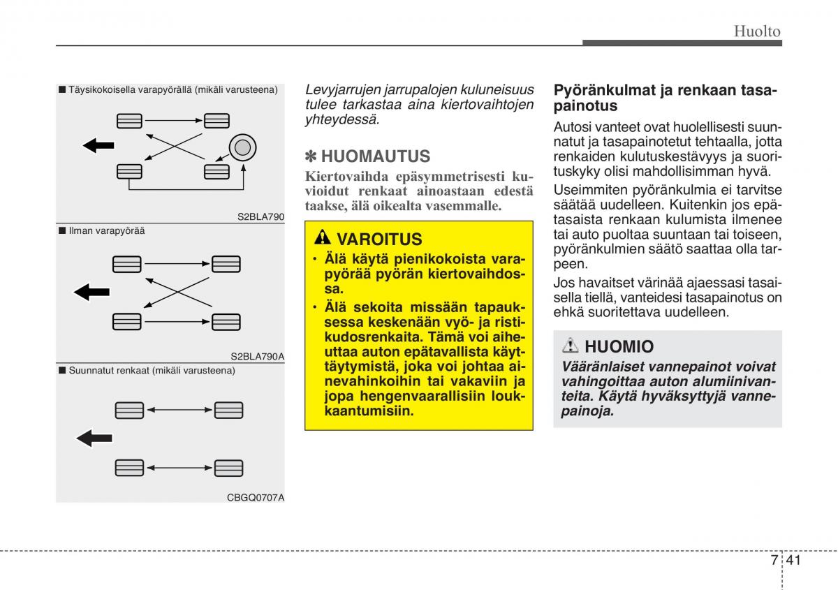 KIA Soul II 2 omistajan kasikirja / page 531