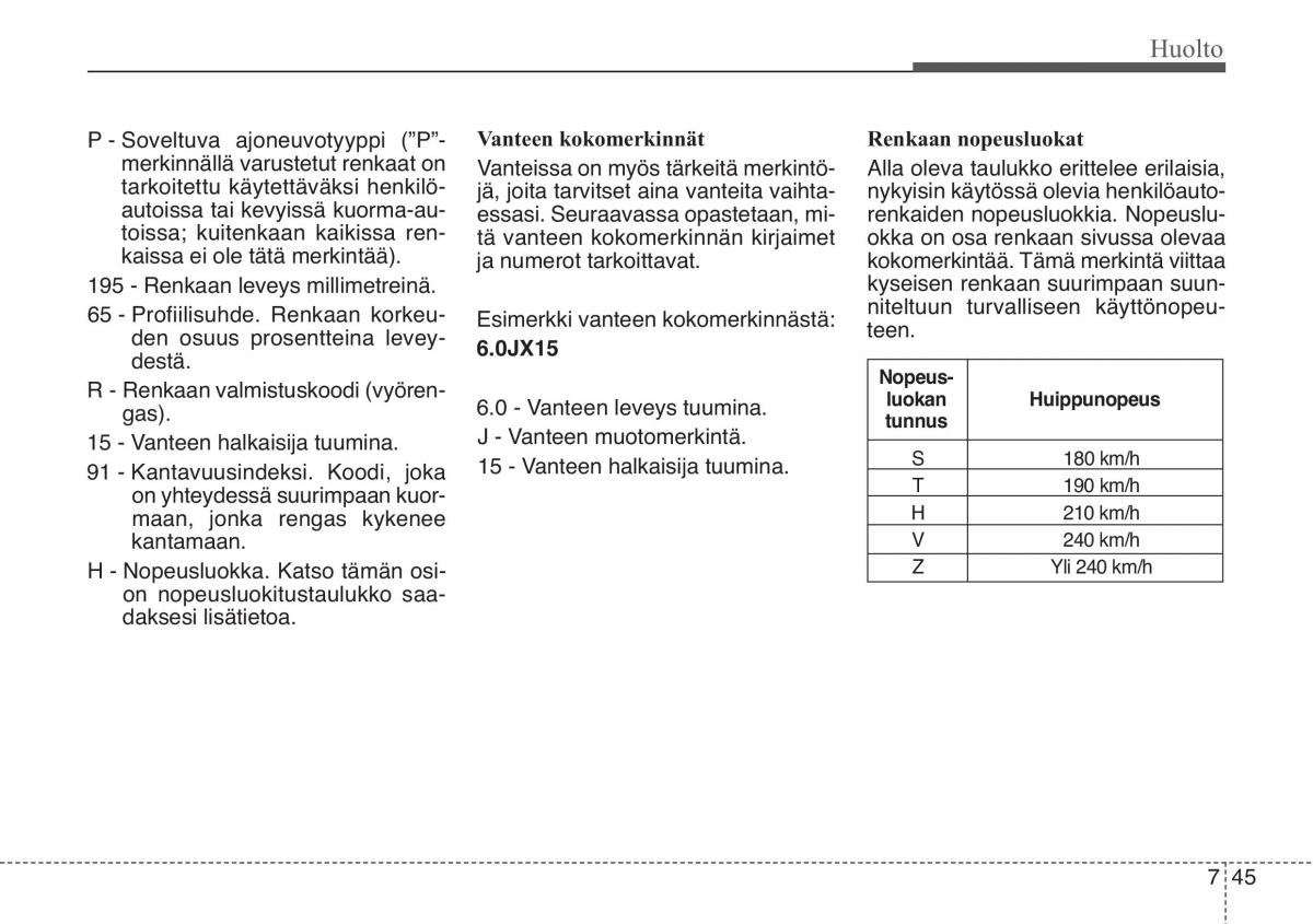 KIA Soul II 2 omistajan kasikirja / page 535