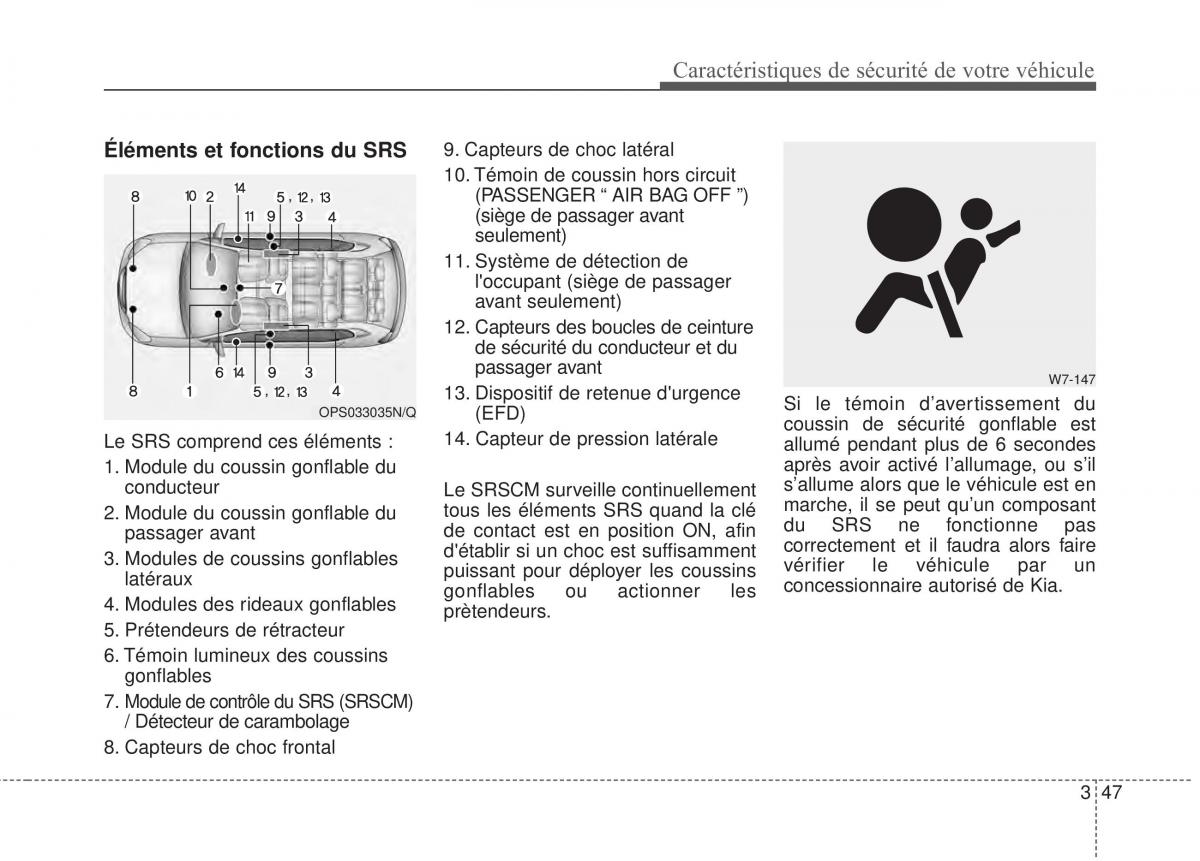 KIA Soul II 2 manuel du proprietaire / page 63