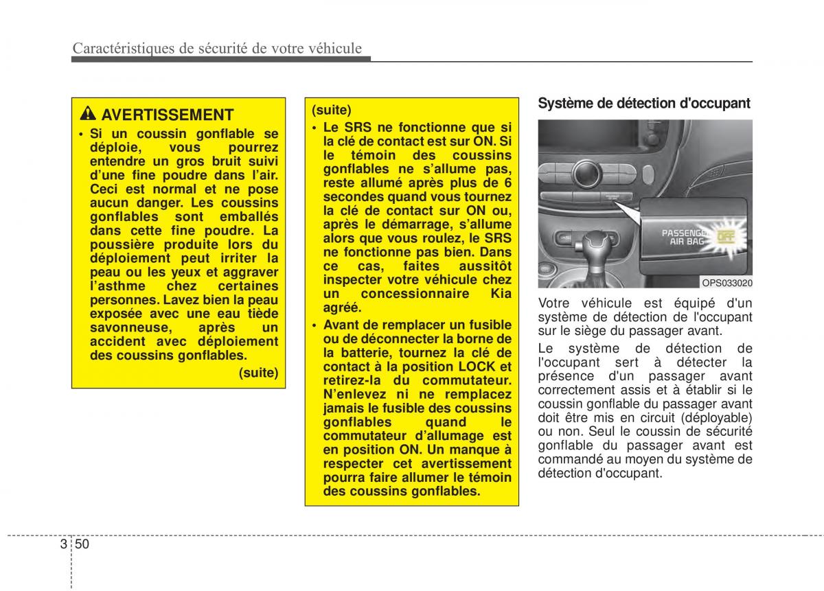 KIA Soul II 2 manuel du proprietaire / page 66