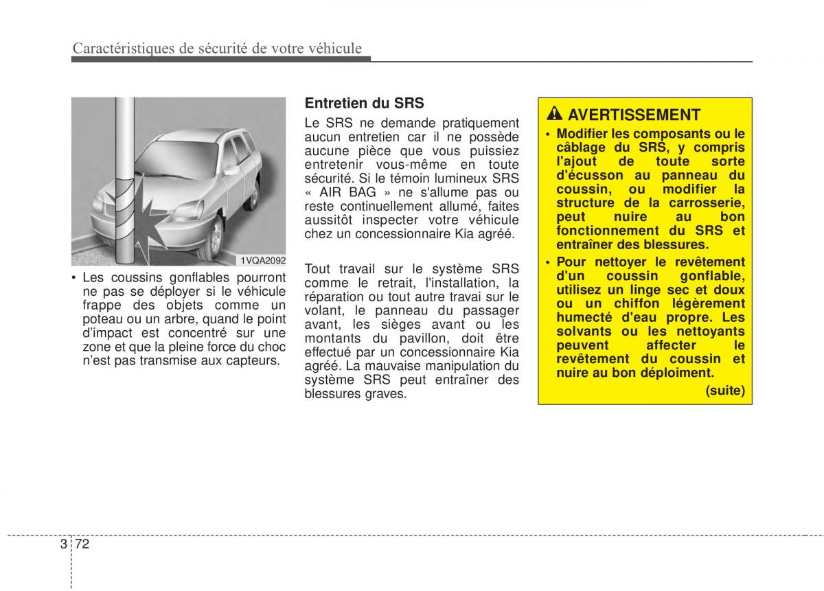 KIA Soul II 2 manuel du proprietaire / page 88