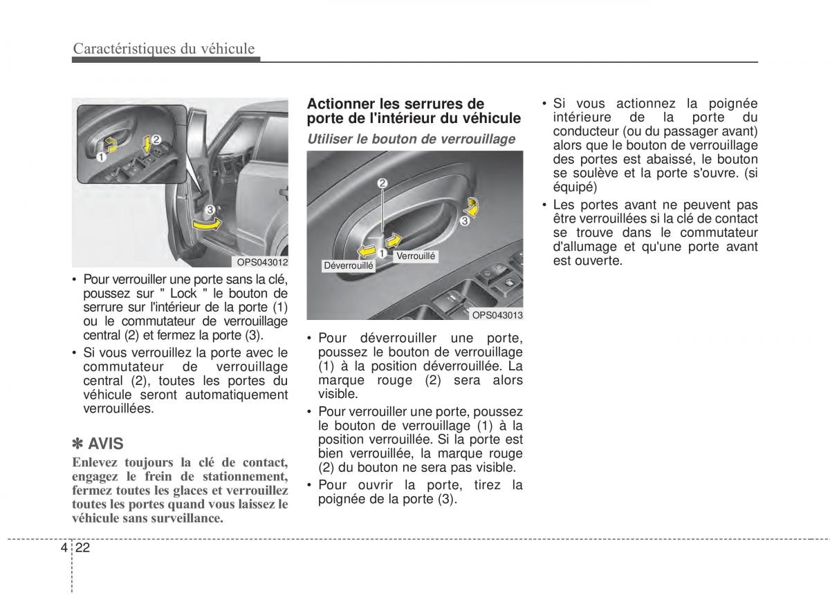 KIA Soul II 2 manuel du proprietaire / page 113