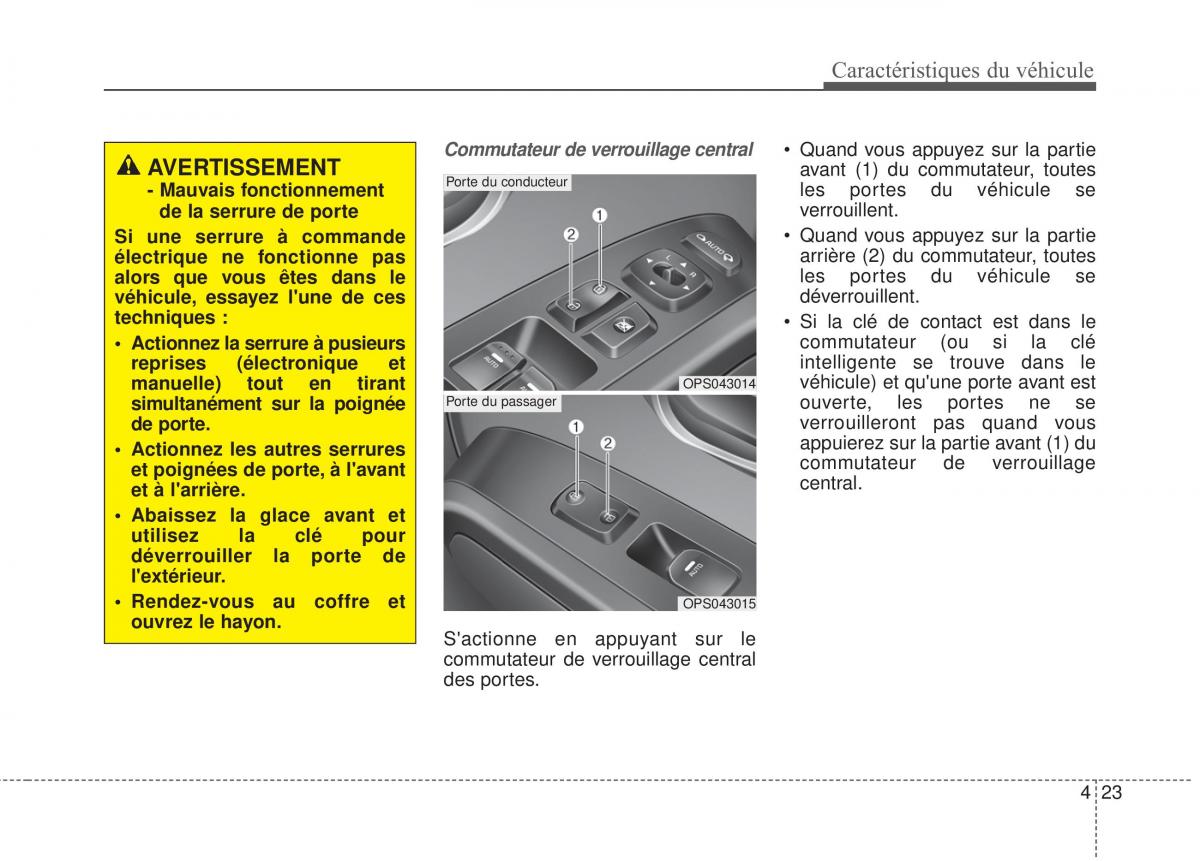 KIA Soul II 2 manuel du proprietaire / page 114