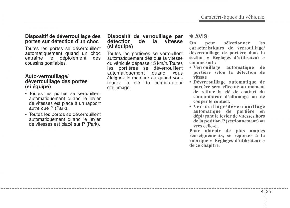 KIA Soul II 2 manuel du proprietaire / page 116