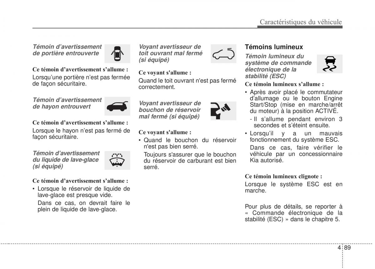 KIA Soul II 2 manuel du proprietaire / page 180