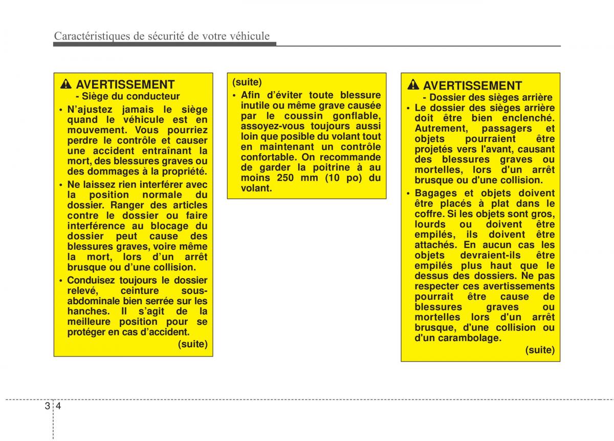 KIA Soul II 2 manuel du proprietaire / page 20