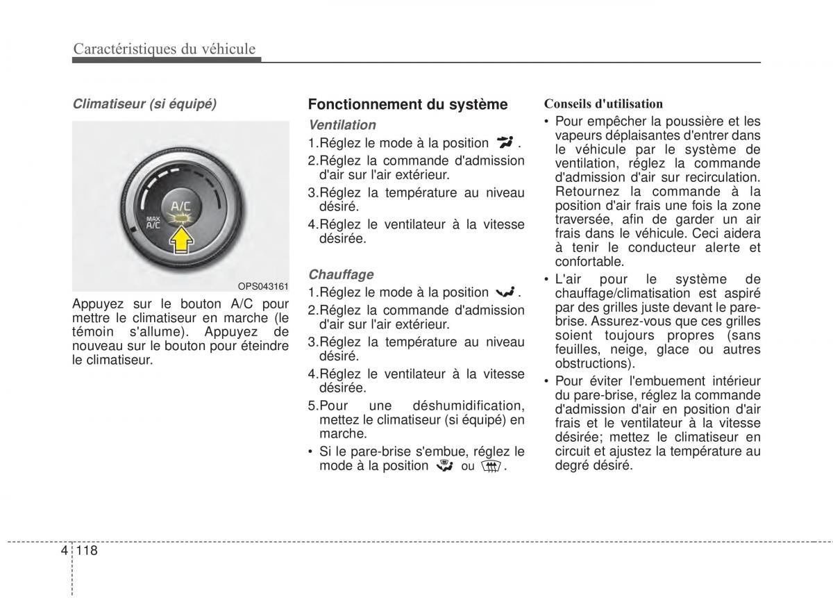 KIA Soul II 2 manuel du proprietaire / page 209