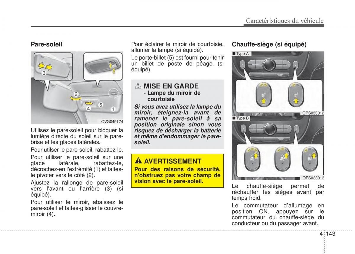 KIA Soul II 2 manuel du proprietaire / page 234