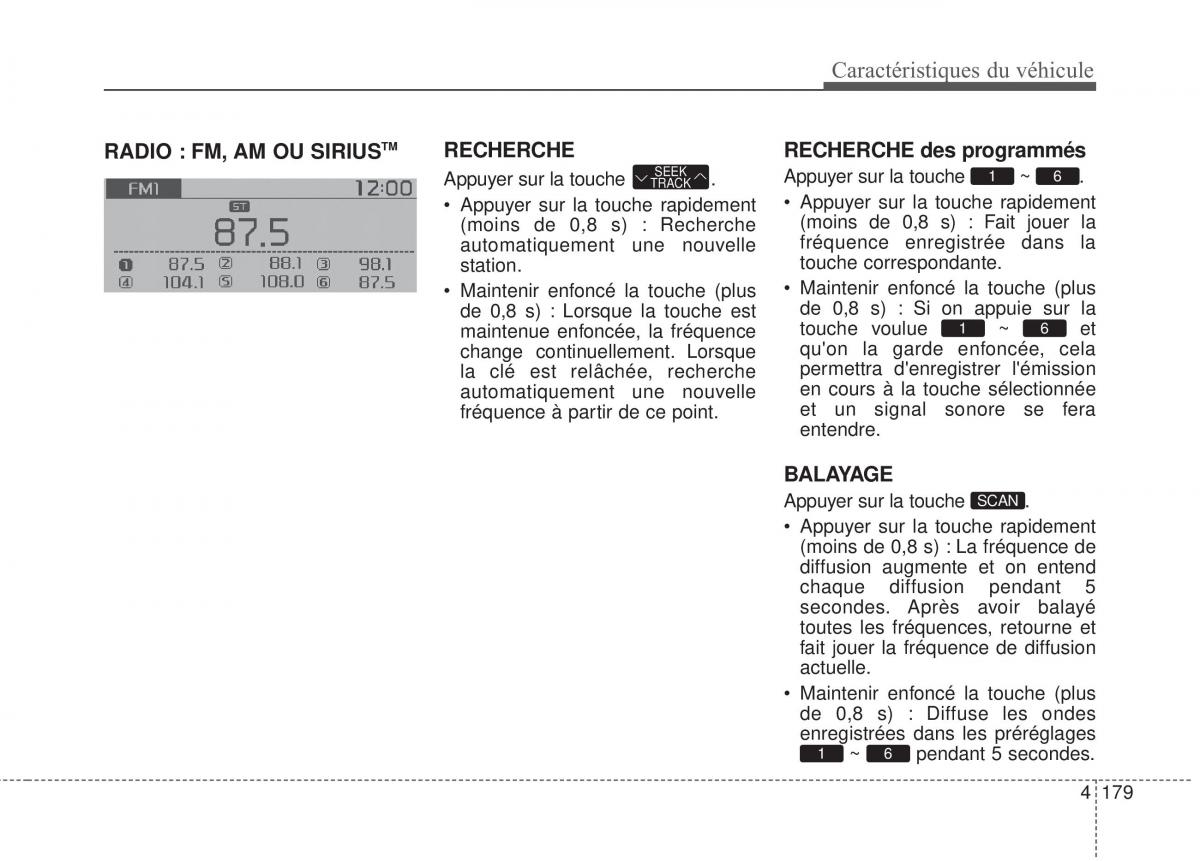 KIA Soul II 2 manuel du proprietaire / page 270