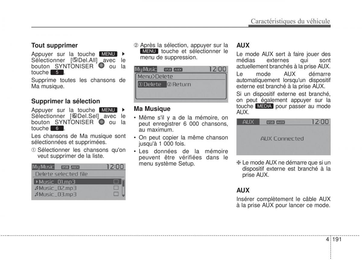 KIA Soul II 2 manuel du proprietaire / page 282