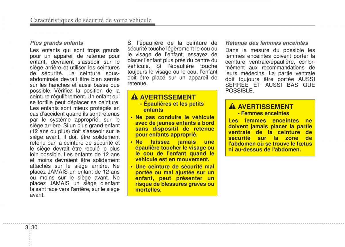 KIA Soul II 2 manuel du proprietaire / page 46