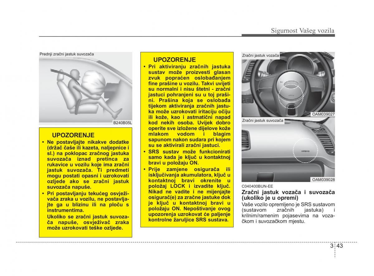 KIA Soul II 2 vlasnicko uputstvo / page 57