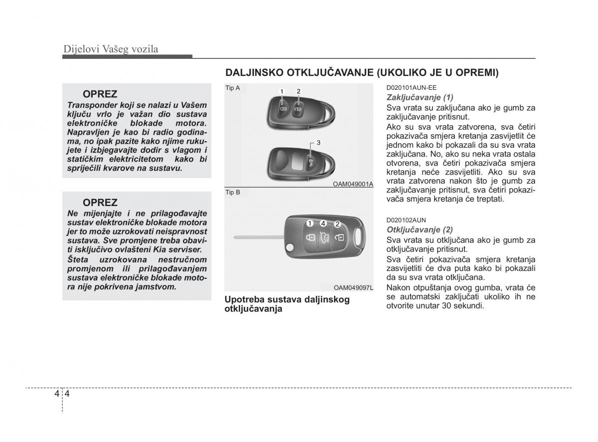 KIA Soul II 2 vlasnicko uputstvo / page 76