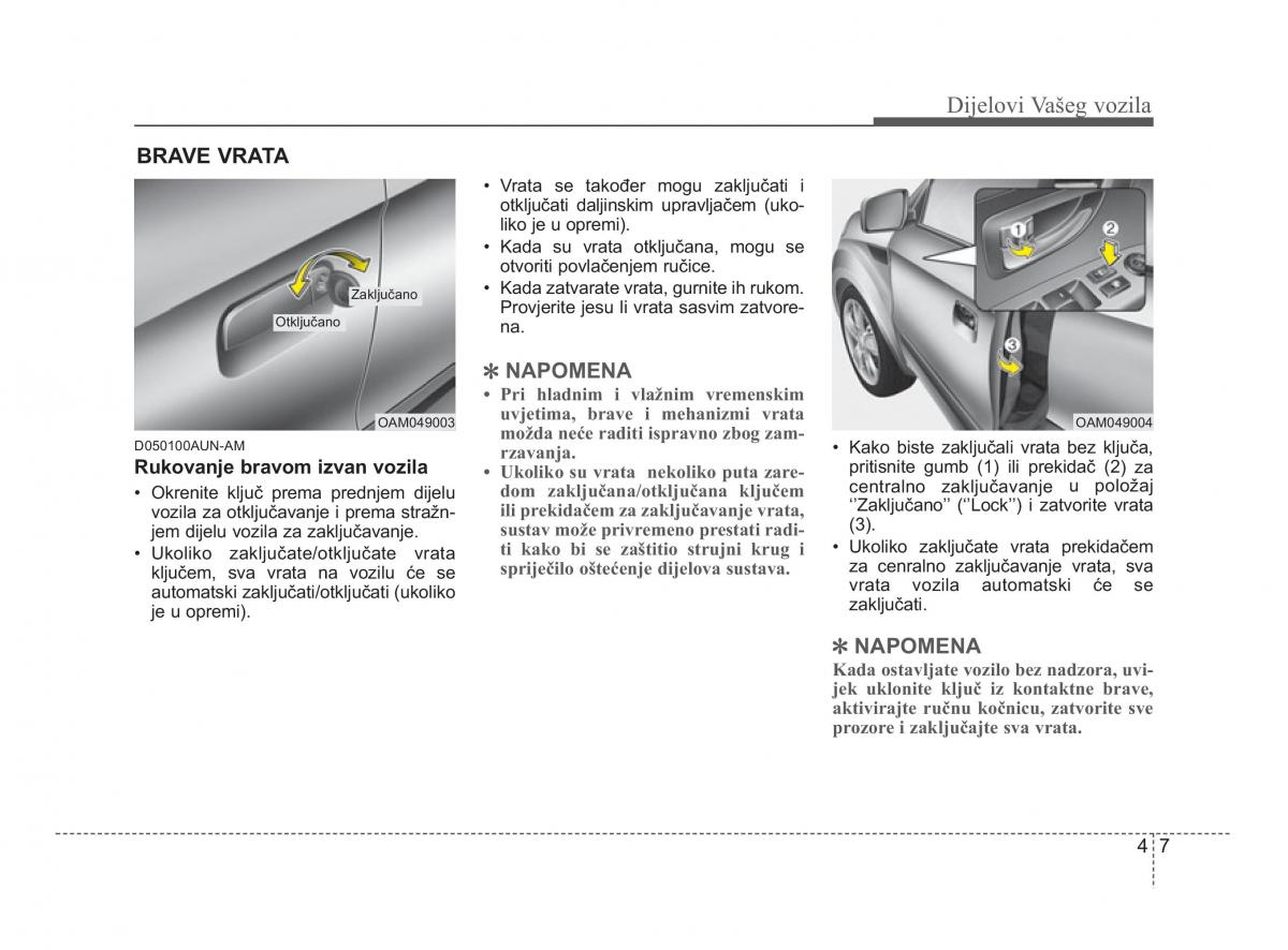 KIA Soul II 2 vlasnicko uputstvo / page 79