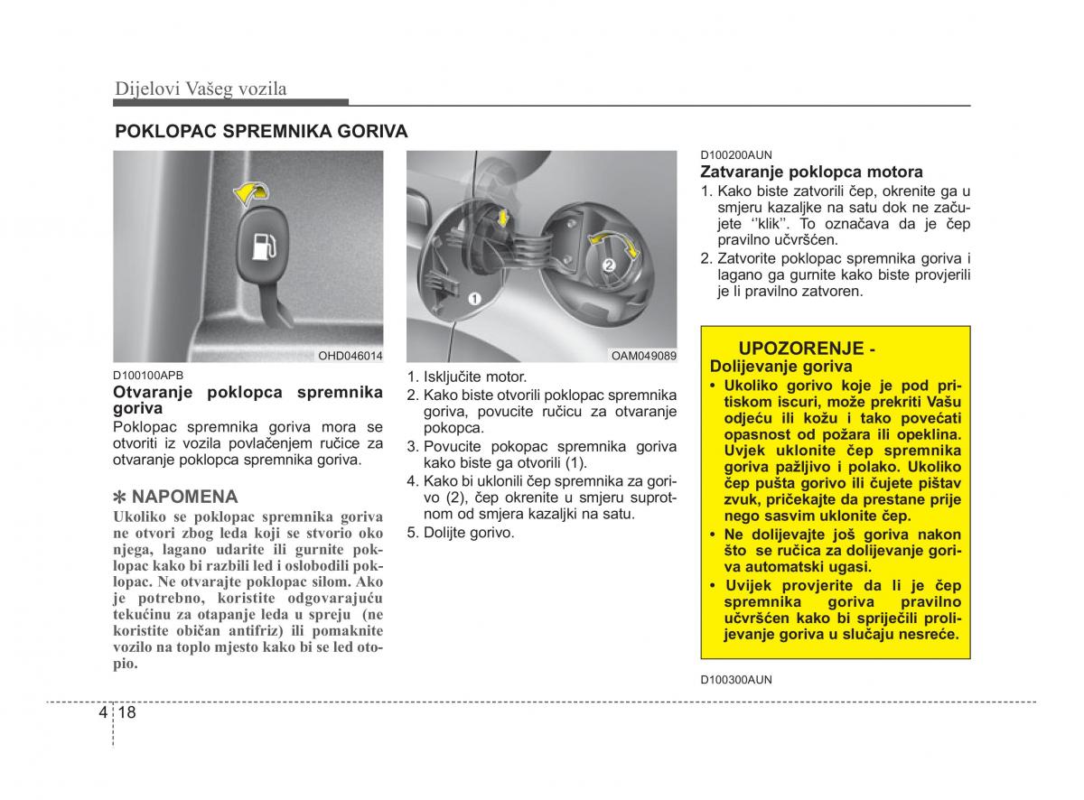 KIA Soul II 2 vlasnicko uputstvo / page 90