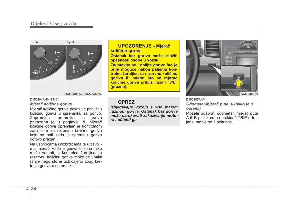 KIA Soul II 2 vlasnicko uputstvo / page 106